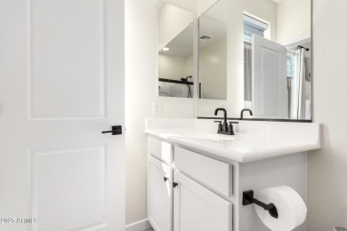 Estrella Mountain Ranch Smart Home built in 2024- shows like a on Estrella Mountain Ranch Golf Course in Arizona - for sale on GolfHomes.com, golf home, golf lot