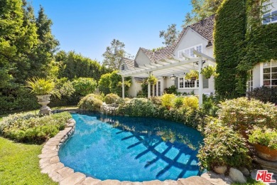 An enchanting storybook estate awaits on .65 acres of lush on Bel-Air Country Club in California - for sale on GolfHomes.com, golf home, golf lot