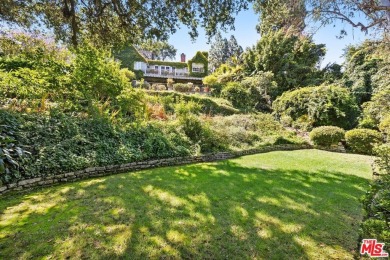 An enchanting storybook estate awaits on .65 acres of lush on Bel-Air Country Club in California - for sale on GolfHomes.com, golf home, golf lot