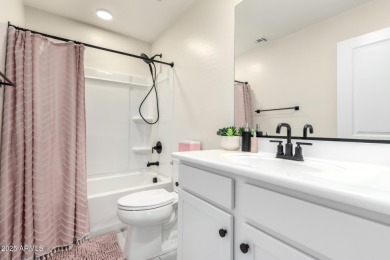 Estrella Mountain Ranch Smart Home built in 2024- shows like a on Estrella Mountain Ranch Golf Course in Arizona - for sale on GolfHomes.com, golf home, golf lot