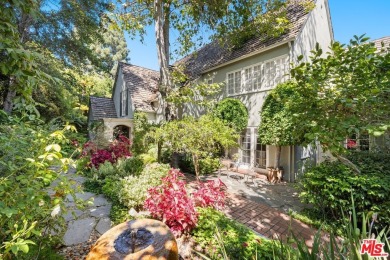 An enchanting storybook estate awaits on .65 acres of lush on Bel-Air Country Club in California - for sale on GolfHomes.com, golf home, golf lot