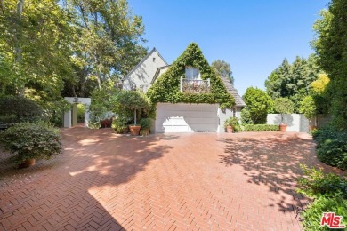 An enchanting storybook estate awaits on .65 acres of lush on Bel-Air Country Club in California - for sale on GolfHomes.com, golf home, golf lot