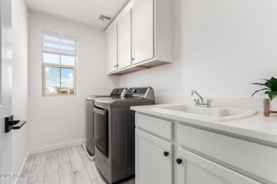 Estrella Mountain Ranch Smart Home built in 2024- shows like a on Estrella Mountain Ranch Golf Course in Arizona - for sale on GolfHomes.com, golf home, golf lot