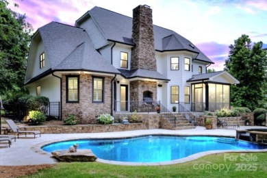 Exceptional home in The Point with fantastic indoor & outdoor on Trump National Golf Club Charlotte in North Carolina - for sale on GolfHomes.com, golf home, golf lot