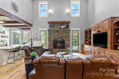 Exceptional home in The Point with fantastic indoor & outdoor on Trump National Golf Club Charlotte in North Carolina - for sale on GolfHomes.com, golf home, golf lot