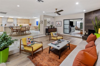 Stunning modern townhouse in prime McCormick Ranch location just on McCormick Ranch Golf Club in Arizona - for sale on GolfHomes.com, golf home, golf lot