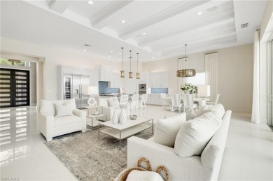 A stunning showcase of modern luxury living in Miromar Lakes on Miromar Lakes Golf Club in Florida - for sale on GolfHomes.com, golf home, golf lot