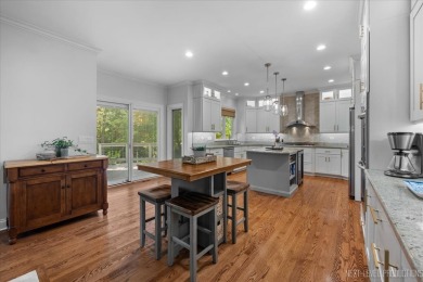Absolutely stunning and meticulously crafted, this custom home on Chicago Golf Club in Illinois - for sale on GolfHomes.com, golf home, golf lot