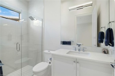 A stunning showcase of modern luxury living in Miromar Lakes on Miromar Lakes Golf Club in Florida - for sale on GolfHomes.com, golf home, golf lot