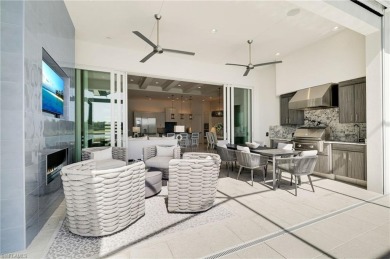 A stunning showcase of modern luxury living in Miromar Lakes on Miromar Lakes Golf Club in Florida - for sale on GolfHomes.com, golf home, golf lot