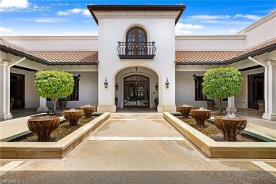 A stunning showcase of modern luxury living in Miromar Lakes on Miromar Lakes Golf Club in Florida - for sale on GolfHomes.com, golf home, golf lot