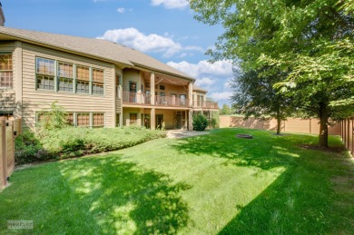 This exceptional ranch home combines timeless design with modern on Hughes Creek Golf Course in Illinois - for sale on GolfHomes.com, golf home, golf lot