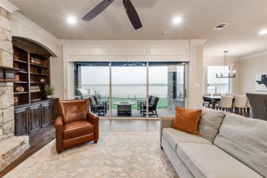 Stunning custom, lakefront home located in the 24 hr gated & on The Golf Club at Resort Eagle Mountain Lake in Texas - for sale on GolfHomes.com, golf home, golf lot