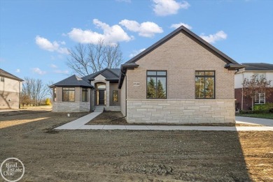 Quality luxury ranch featuring a modern and stylish design built on Copper Hills Golf and Country Club in Michigan - for sale on GolfHomes.com, golf home, golf lot