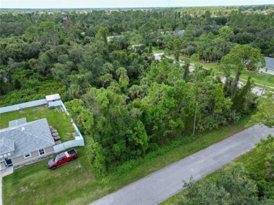 This vacant lot is tucked away in North Port, yet it's just on Bobcat Trail Golf Club in Florida - for sale on GolfHomes.com, golf home, golf lot