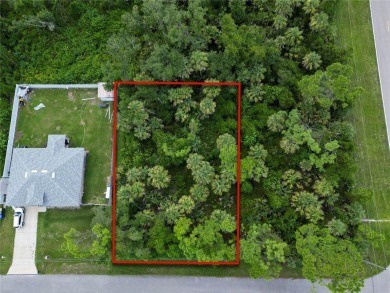 This vacant lot is tucked away in North Port, yet it's just on Bobcat Trail Golf Club in Florida - for sale on GolfHomes.com, golf home, golf lot
