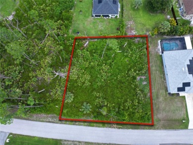 This vacant lot is tucked away in North Port, yet it's just on Bobcat Trail Golf Club in Florida - for sale on GolfHomes.com, golf home, golf lot