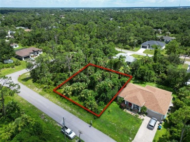 This vacant lot is tucked away in North Port, yet it's just on Bobcat Trail Golf Club in Florida - for sale on GolfHomes.com, golf home, golf lot