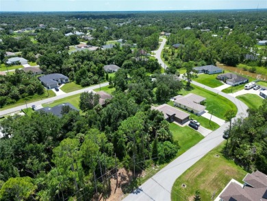 This vacant lot is tucked away in North Port, yet it's just on Bobcat Trail Golf Club in Florida - for sale on GolfHomes.com, golf home, golf lot