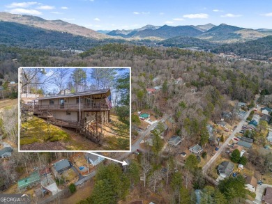 Nestled discreetly amid the pines, 9 Golf Drive, a corner lot on Rabun Golf Club in Georgia - for sale on GolfHomes.com, golf home, golf lot