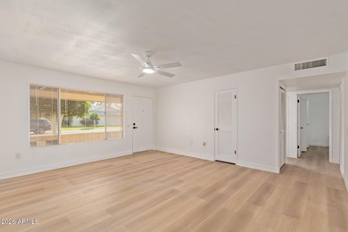 Welcome Home to your 2-bedroom gem that blends modern comfort & on Sun City Country Club in Arizona - for sale on GolfHomes.com, golf home, golf lot