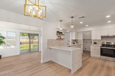 Welcome Home to your 2-bedroom gem that blends modern comfort & on Sun City Country Club in Arizona - for sale on GolfHomes.com, golf home, golf lot