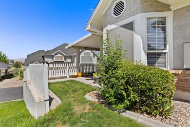 This perfect 2-bedroom 2-bath townhome that sits right next to on St. George Golf Course in Utah - for sale on GolfHomes.com, golf home, golf lot