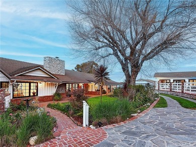 Rare opportunity to own a private single-level ranch estate in on  in California - for sale on GolfHomes.com, golf home, golf lot