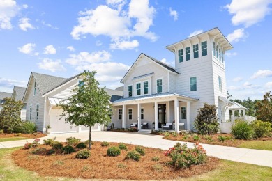 Luxury meets effortless charm at this stunning coastal retreat on Origins Golf Club in Florida - for sale on GolfHomes.com, golf home, golf lot