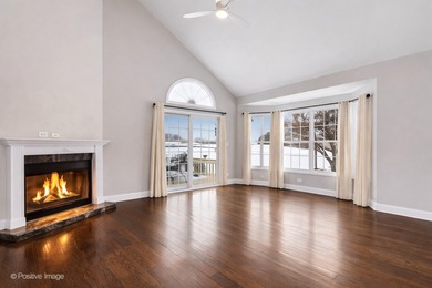 Custom Gated Living: Sunny End-Unit with Expanded Dining Welcome on Crystal Tree Golf and Country Club in Illinois - for sale on GolfHomes.com, golf home, golf lot