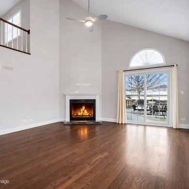 Custom Gated Living: Sunny End-Unit with Expanded Dining Welcome on Crystal Tree Golf and Country Club in Illinois - for sale on GolfHomes.com, golf home, golf lot