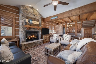 This stunning mountain retreat offers a perfect blend of rustic on Grand Elk Ranch and Club in Colorado - for sale on GolfHomes.com, golf home, golf lot