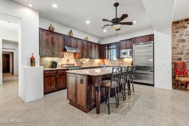 Situated in the exclusive SUPERSTITION MOUNTAIN GUARD-GATED on Superstition Mountain Club - Lost Gold in Arizona - for sale on GolfHomes.com, golf home, golf lot