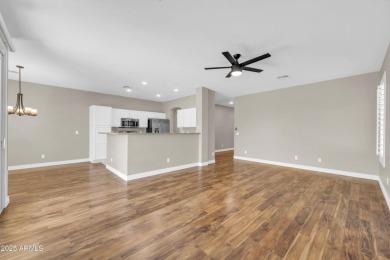 Beautiful single level home located on a private golf course lot on Seville Golf and Country Club in Arizona - for sale on GolfHomes.com, golf home, golf lot
