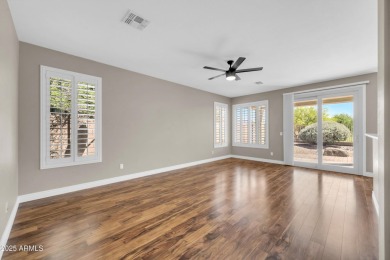 Beautiful single level home located on a private golf course lot on Seville Golf and Country Club in Arizona - for sale on GolfHomes.com, golf home, golf lot