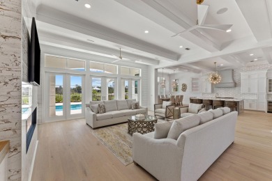 Pristine architectural design, paired with sweeping golf course on Santa Rosa Golf and Beach Club in Florida - for sale on GolfHomes.com, golf home, golf lot