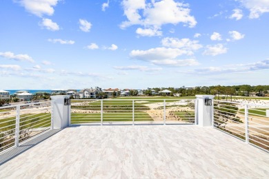 Pristine architectural design, paired with sweeping golf course on Santa Rosa Golf and Beach Club in Florida - for sale on GolfHomes.com, golf home, golf lot