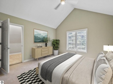 Bass Lake front Quality Condo with sunset views. Tile, Granite on Elk Rapids Golf Club in Michigan - for sale on GolfHomes.com, golf home, golf lot