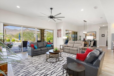 GOLF COURSE, MOUNTAIN VIEWS, POOL, SPA, FIRE-PIT, OUTDOOR on Verrado Golf Club  in Arizona - for sale on GolfHomes.com, golf home, golf lot