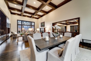 This Platt-designed home is timeless, sophisticated and on Headwaters Golf Club in North Carolina - for sale on GolfHomes.com, golf home, golf lot