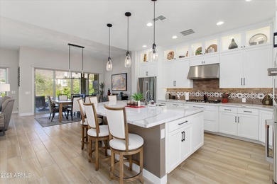 GOLF COURSE, MOUNTAIN VIEWS, POOL, SPA, FIRE-PIT, OUTDOOR on Verrado Golf Club  in Arizona - for sale on GolfHomes.com, golf home, golf lot