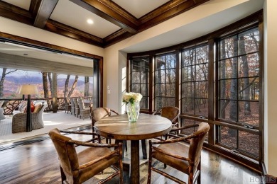 This Platt-designed home is timeless, sophisticated and on Headwaters Golf Club in North Carolina - for sale on GolfHomes.com, golf home, golf lot