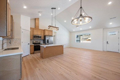 Beautiful modern home with stunning views of farmland in on Copper Rock Golf Course in Utah - for sale on GolfHomes.com, golf home, golf lot