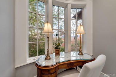 This Platt-designed home is timeless, sophisticated and on Headwaters Golf Club in North Carolina - for sale on GolfHomes.com, golf home, golf lot