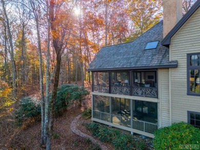 This Platt-designed home is timeless, sophisticated and on Headwaters Golf Club in North Carolina - for sale on GolfHomes.com, golf home, golf lot