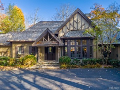 This Platt-designed home is timeless, sophisticated and on Headwaters Golf Club in North Carolina - for sale on GolfHomes.com, golf home, golf lot