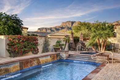 GORGEOUS, FULLY FURNISHED, ''POTTERY BARN STYLE'' VILLA WITH on Superstition Mountain Club - Lost Gold in Arizona - for sale on GolfHomes.com, golf home, golf lot
