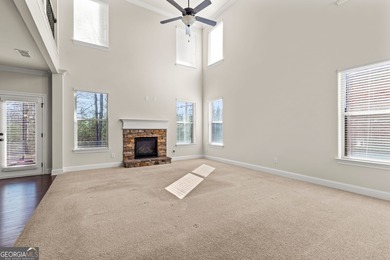 Humungous 4 bedroom 3.5 bath former model Oakmont floor plan at on Crystal Lake Golf and Country Club in Georgia - for sale on GolfHomes.com, golf home, golf lot