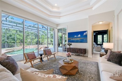 Privately positioned at the end of a quiet cul-de-sac on a rare on Lakewood Ranch Golf and Country Club in Florida - for sale on GolfHomes.com, golf home, golf lot