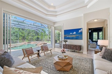 Privately positioned at the end of a quiet cul-de-sac on a rare on Lakewood Ranch Golf and Country Club in Florida - for sale on GolfHomes.com, golf home, golf lot